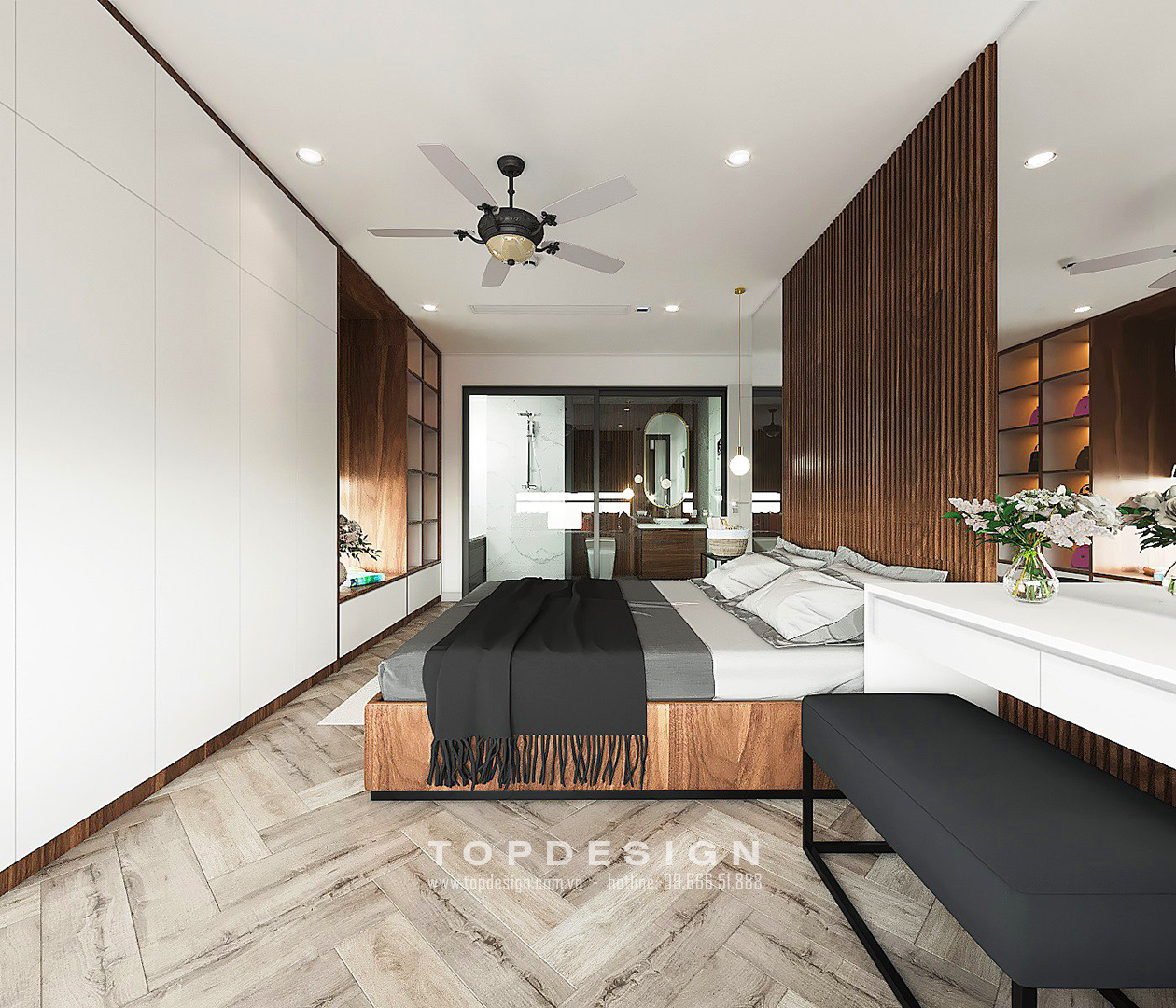 thiết kế nội thất chung cư Park Hill 24