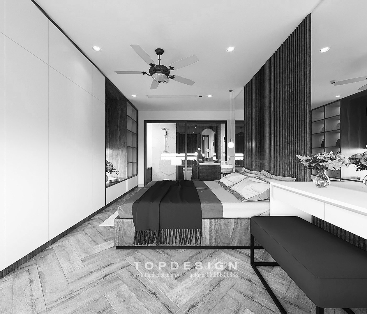 thiết kế nội thất chung cư Park Hill 25