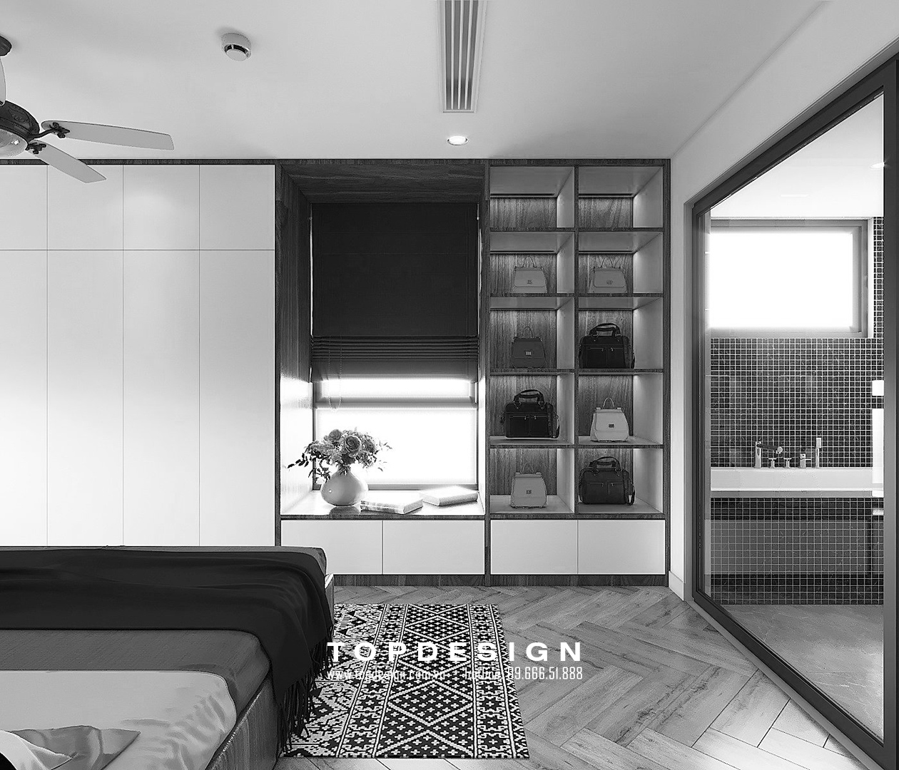 thiết kế nội thất chung cư Park Hill 26