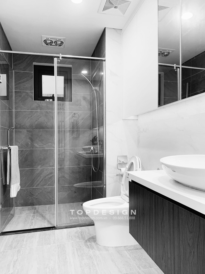 mẫu thiết kế nội thất phòng tắm chung cư 2