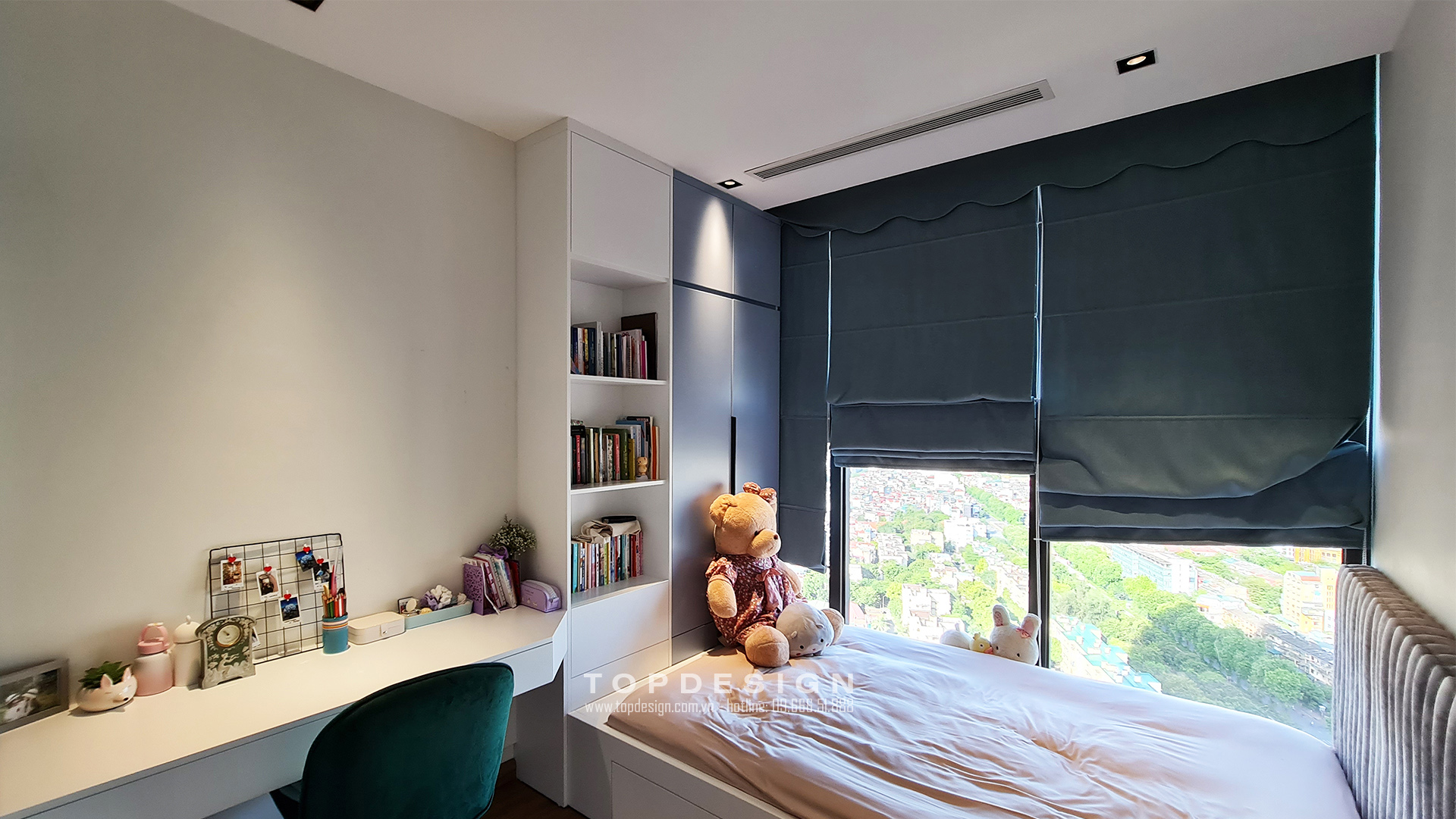 mẫu nội thất căn hộ đẹp - phòng ngủ trẻ em 3