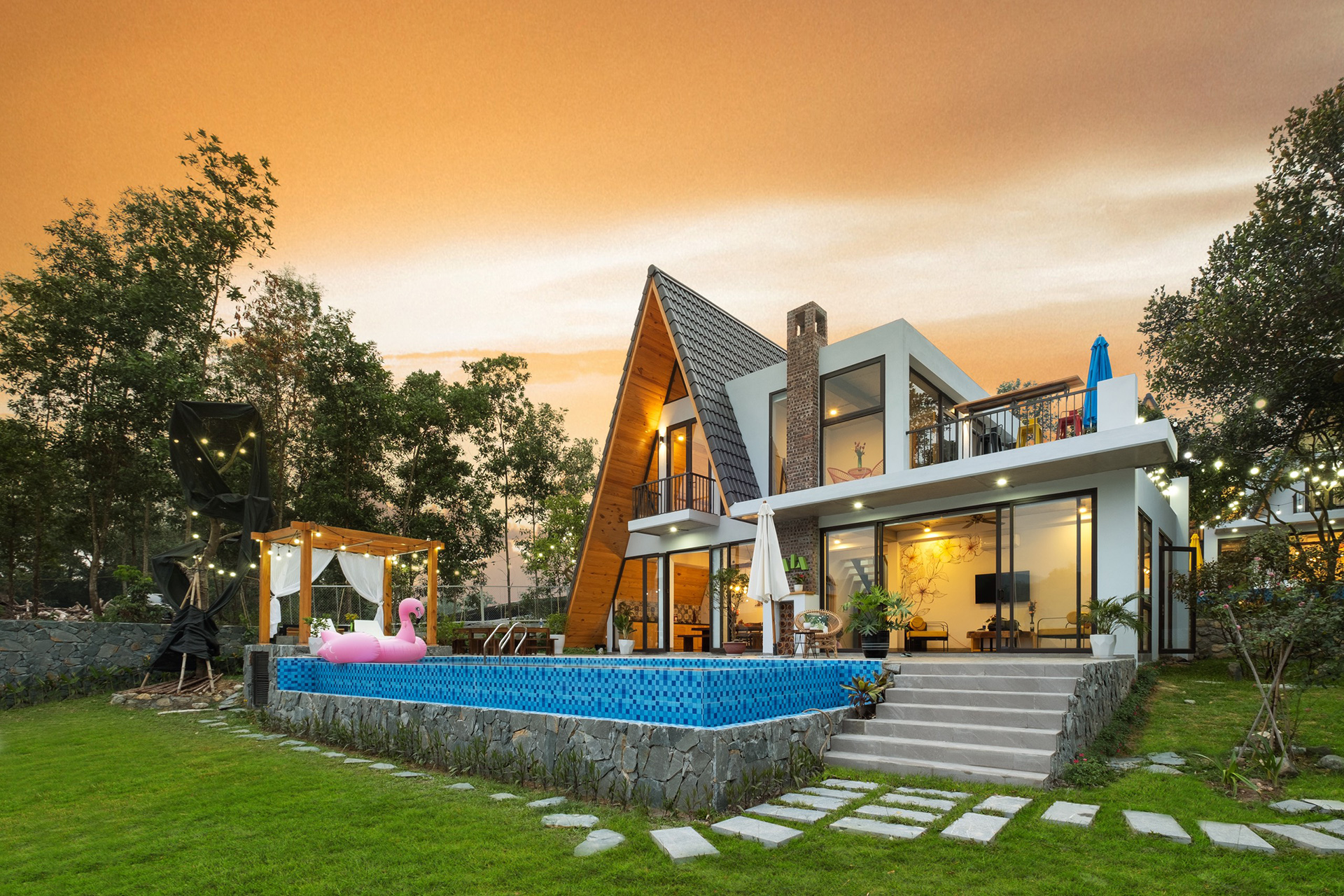 Thiết kế nhà Villa Homestay