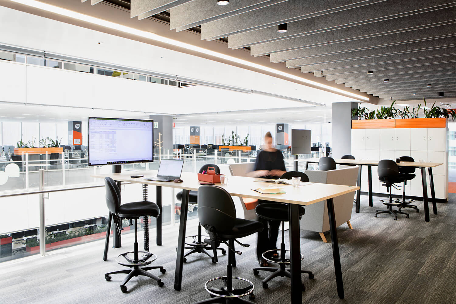 thiết kế văn phòng không gian mở