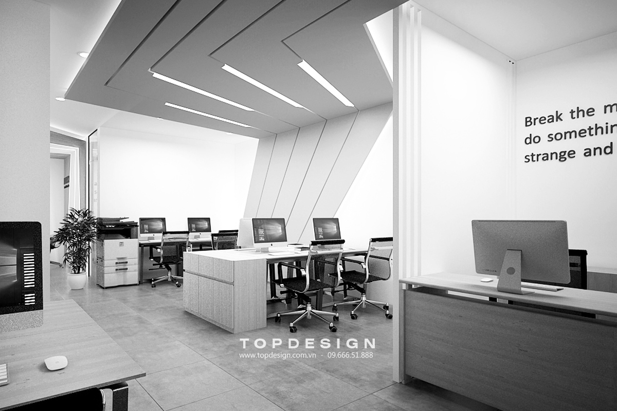 Báo giá thiết kế nội thất văn phòng TOPDESIGN