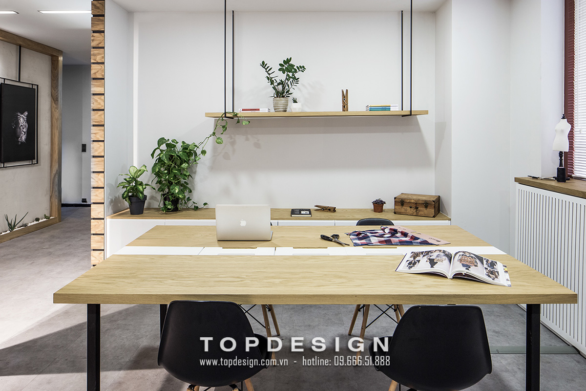 10.Thiết kế nội thất văn phòng thời trang tinh tế, đẳng cấp_TOPDESIGN