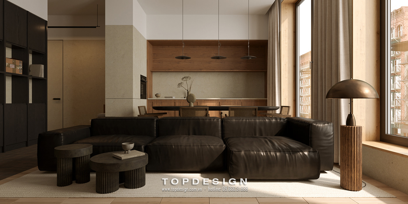 10.thiết kế nội thất chung cư chi phí rẻ, hiện đại_TOPDESIGN