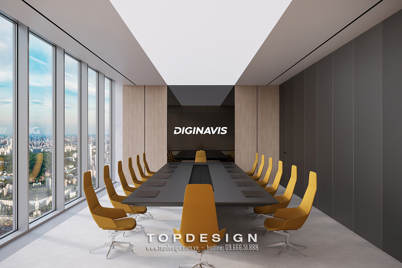 12.Mẫu thiết kế văn phòng Diginavis 190m2 thoải mái, hiện đại_TOPDESIGN