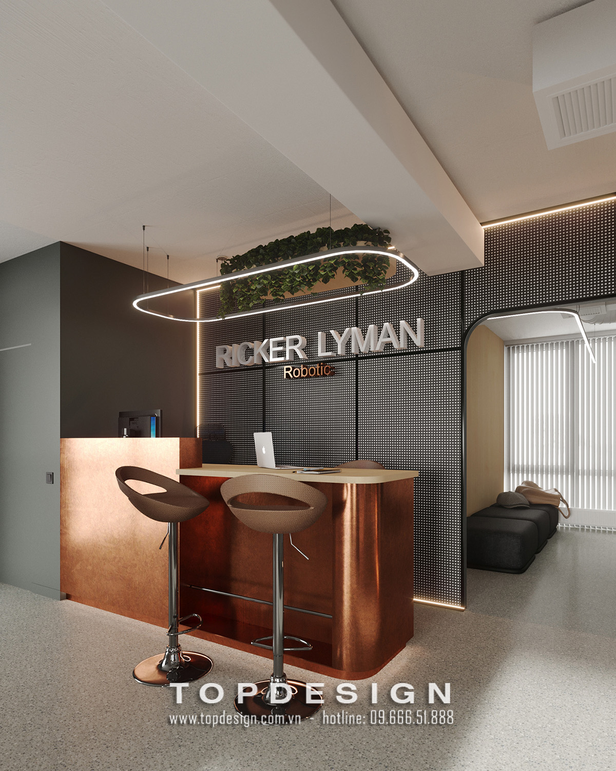 21.Mẫu thiết kế văn phòng Ricky Leman tại Capital Palace tiết kiệm không gian, chi phí_TOPDESIGN