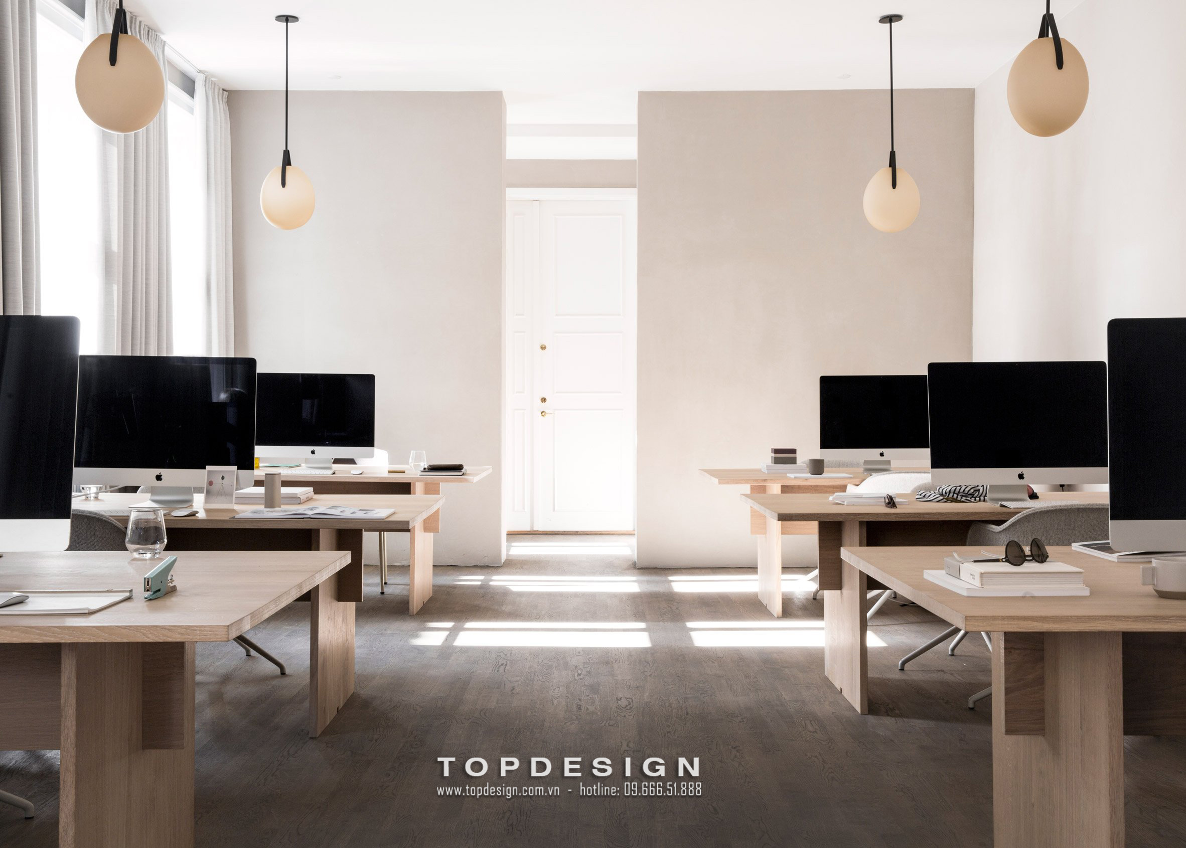4.Thiết kế văn phòng đơn giản, hiện đại_TOPDESIGN