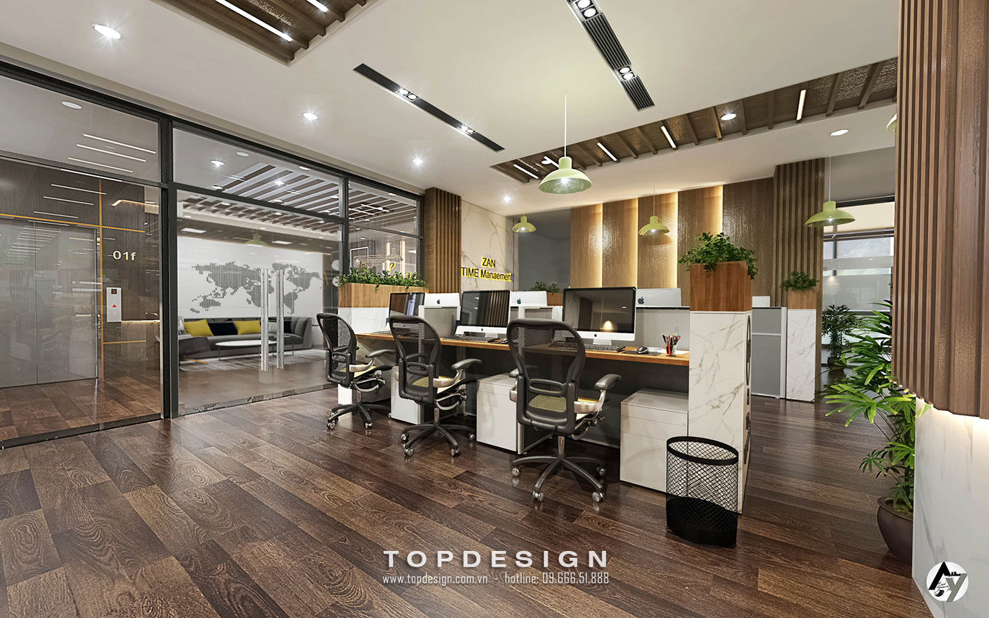 4.thiết kế văn phòng nổi bật, sáng tạo_TOPDESIGN