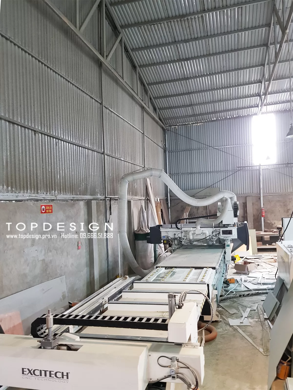 nhà xưởng sản xuất TOPDESIGN 1