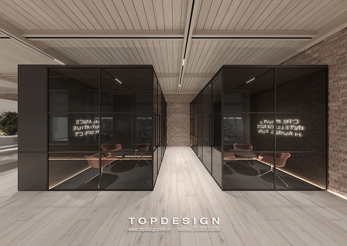 10.Thiết kế nội thất văn phòng toà nhà Capital Place rộng rãi, thoải mái_TOPDESIGN