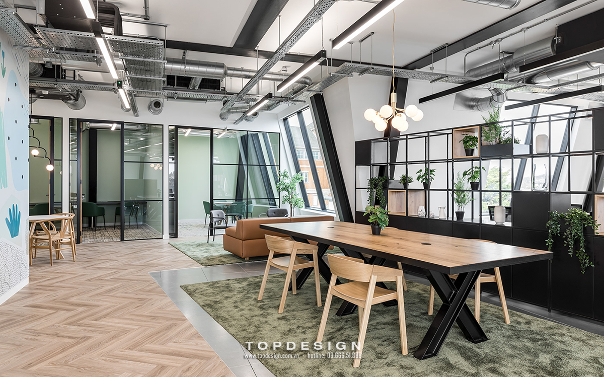 11.Thiết kế nội thất văn phòng hạng B+ rộng rãi, tinh tế_TOPDESIGN