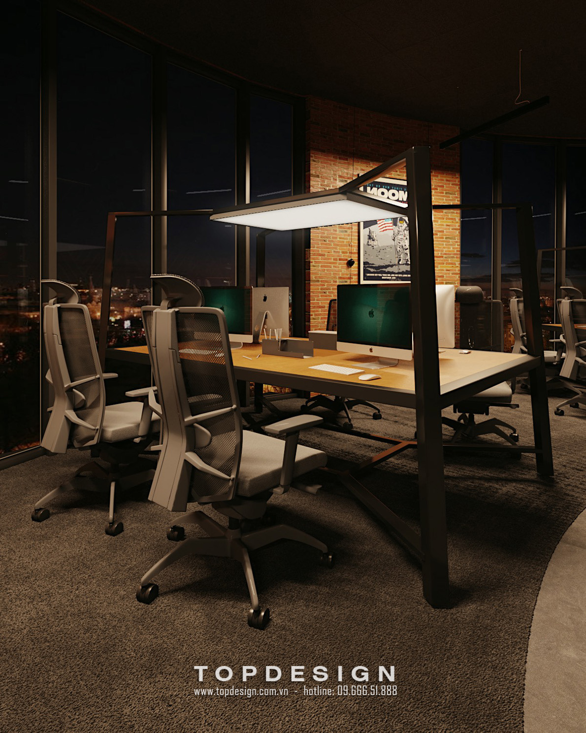 2.Thiết kế nội thất văn phòng toà nhà Artemis Lê Trọng Tấn rộng rãi, thoải mái_TOPDESIGN