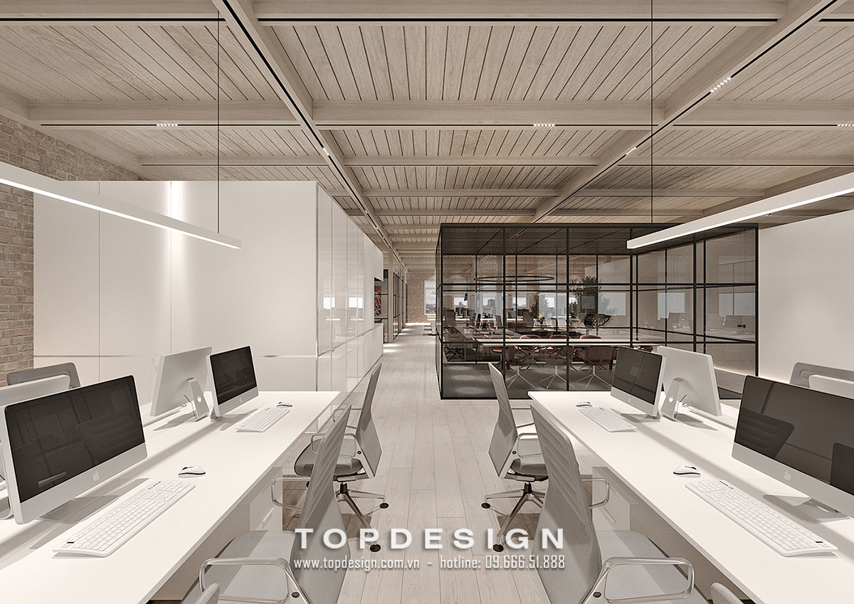 5.Thiết kế nội thất văn phòng toà nhà Capital Place bắt mắt, tự nhiên_TOPDESIGN