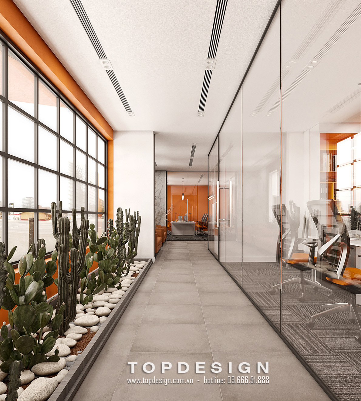 6..Thiết kế nội thất văn phòng công ty Rebune tại khu công nghiệp Quang minh đẹp, độc, lạ_TOPDESIGN