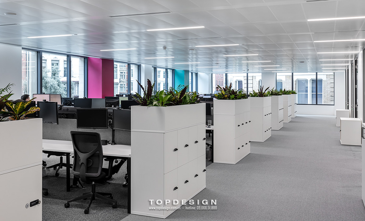 mẫu thiết kế nội thất văn phòng 650 m2 MHD Tower TOPDESIGN