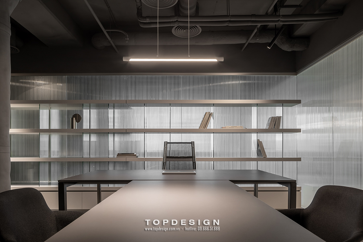 Thiết kế nội thất văn phòng phong cách Industrial Lĩnh Nam TOPDESIGN 9