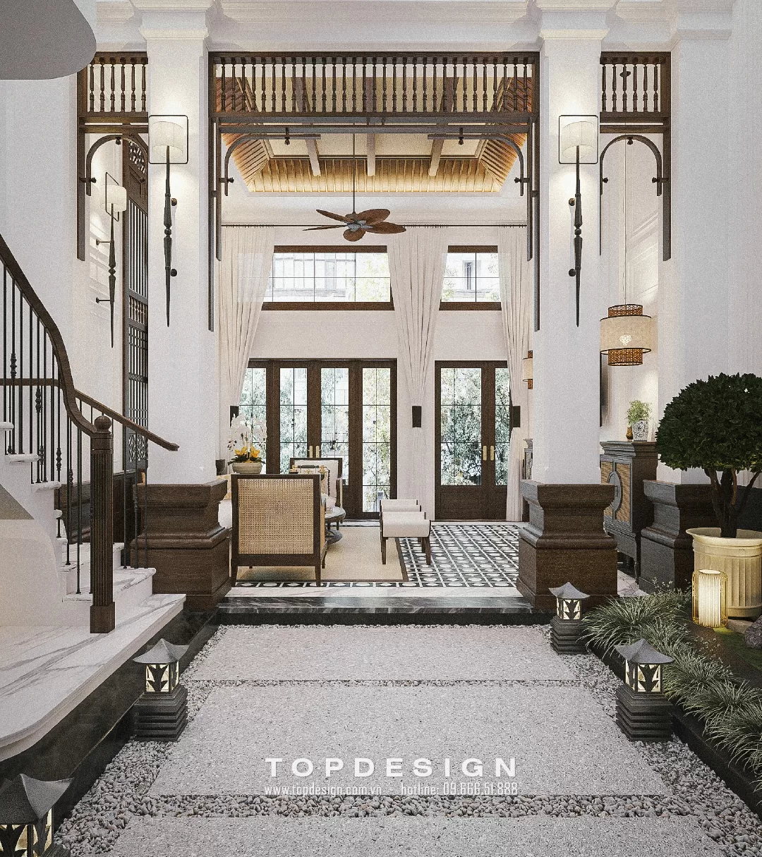 thiết kế nội thất nhà phố - TOPDESIGN 6