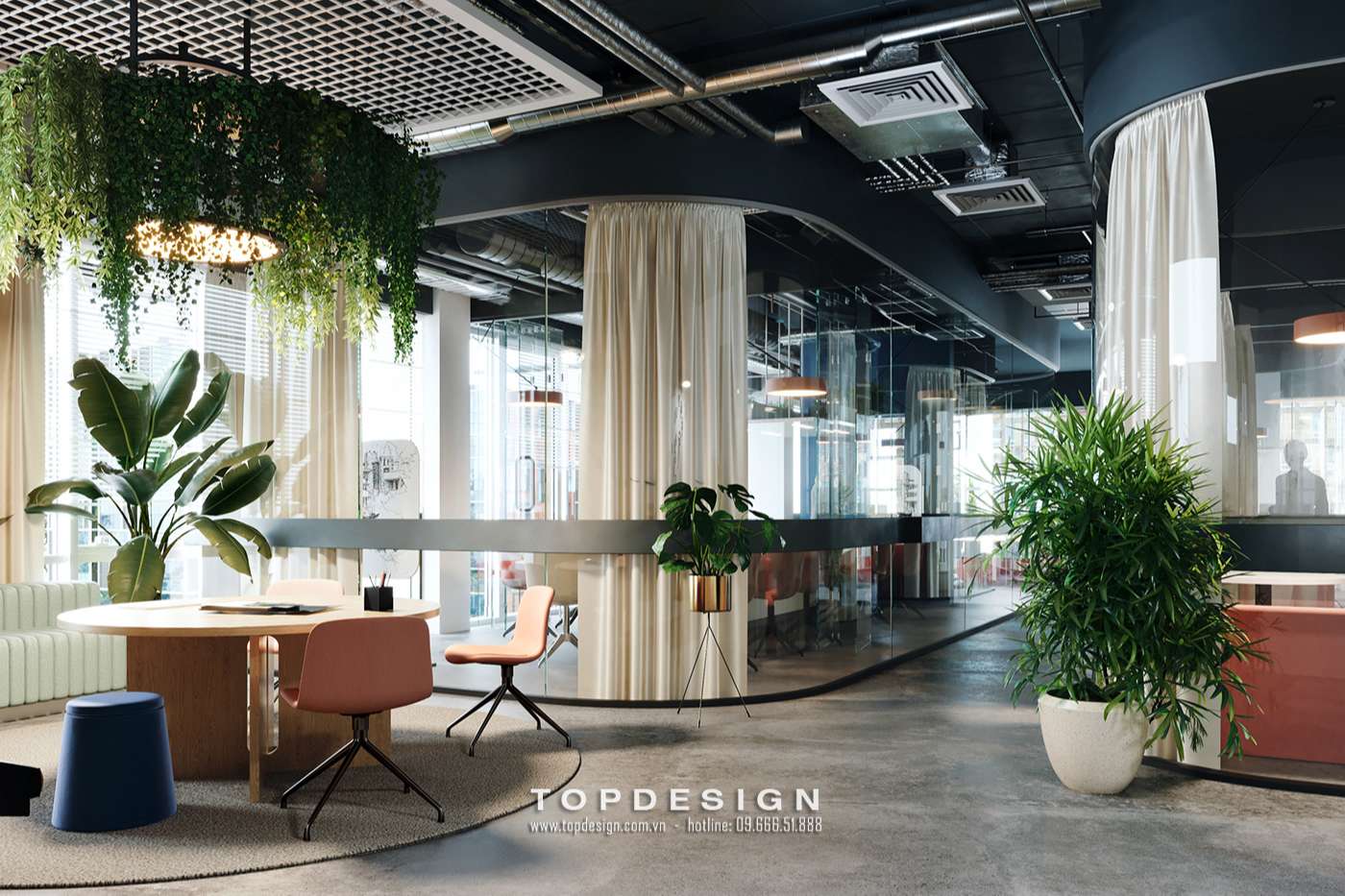nguyên tắc thiết kế nội thất văn phòng _TOPDESIGN
