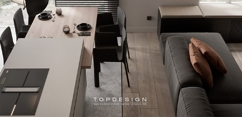 giá thiết kế nội thất chung cư - TOPDESIGN