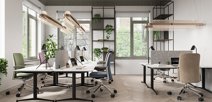 Thiết kế văn phòng hiện đại - Tổng hợp những mẫu nội thất đẹp nhất 2022