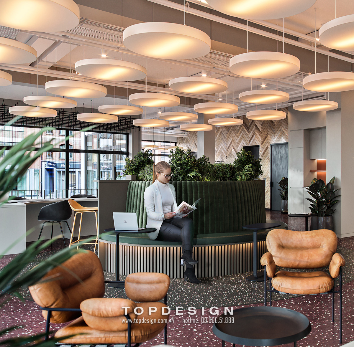 10.mẫu thiết kế decor văn phòng làm việc thoải mái, thư giãn_TOPDESIGN