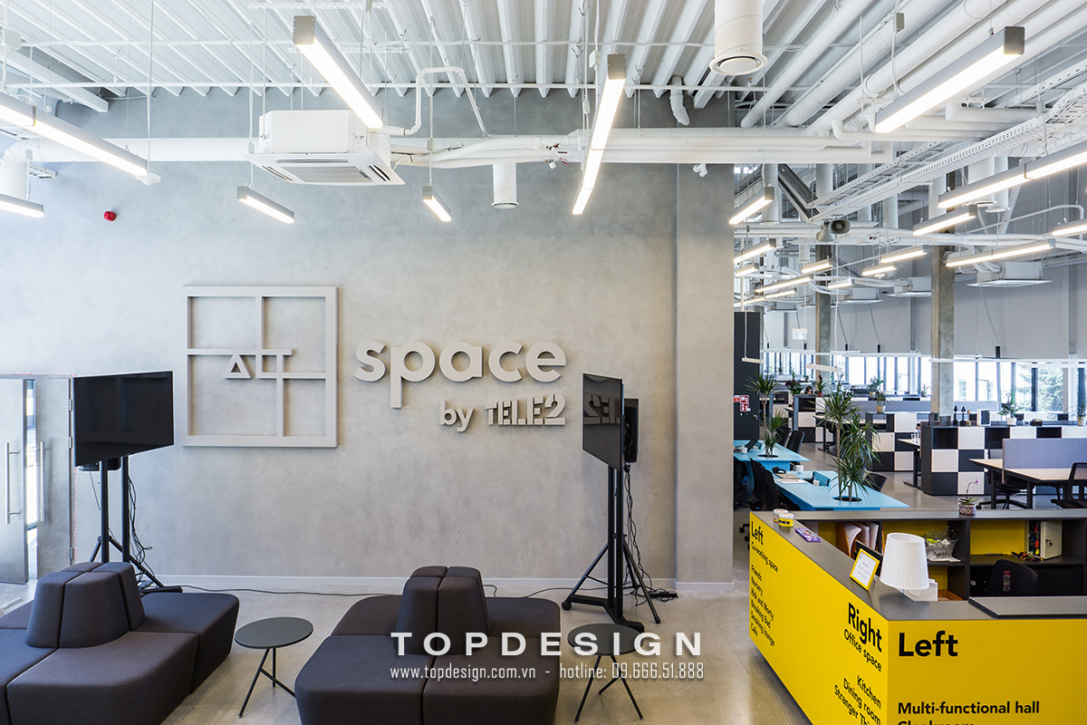 Thiết kế văn phòng làm việc chung Co-working space_TOPDESIGN 2
