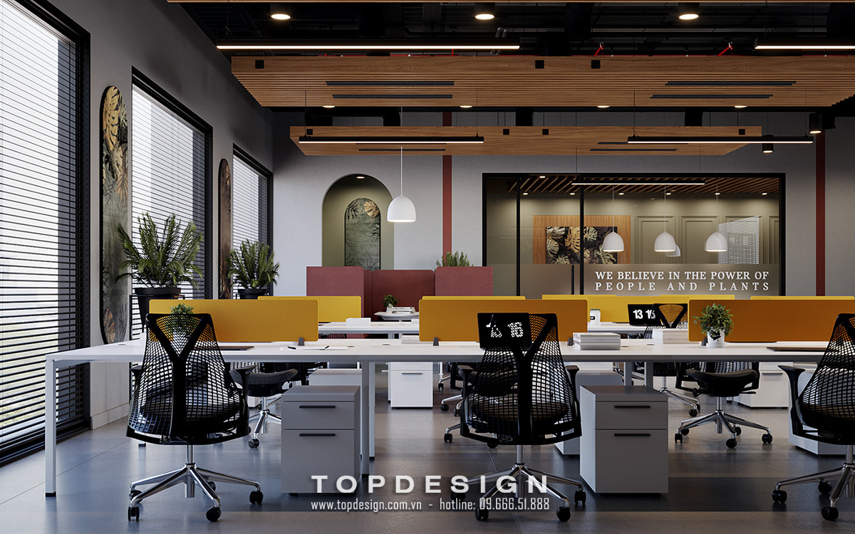 Thiết kế văn phòng làm việc chung Co-working space_TOPDESIGN 5