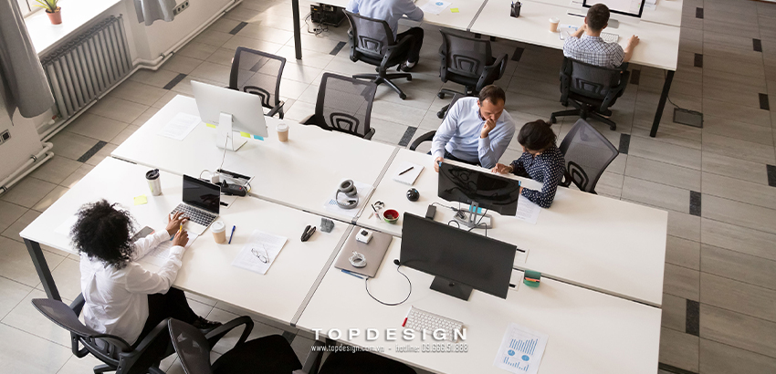 Interior design offices of foreign companies in Vietnam - TOPDESIGN