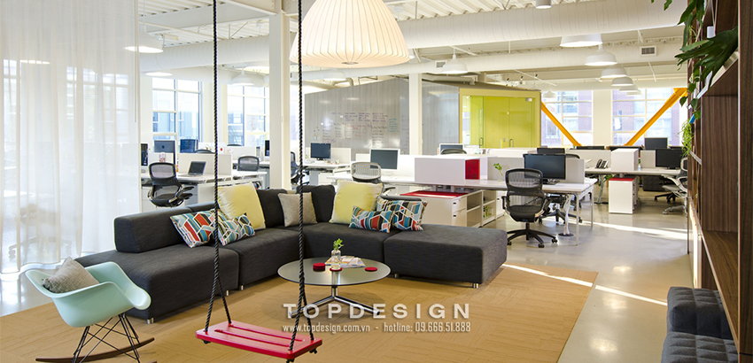 Thiết kế nội thất văn phòng công ty - TOPDESIGN