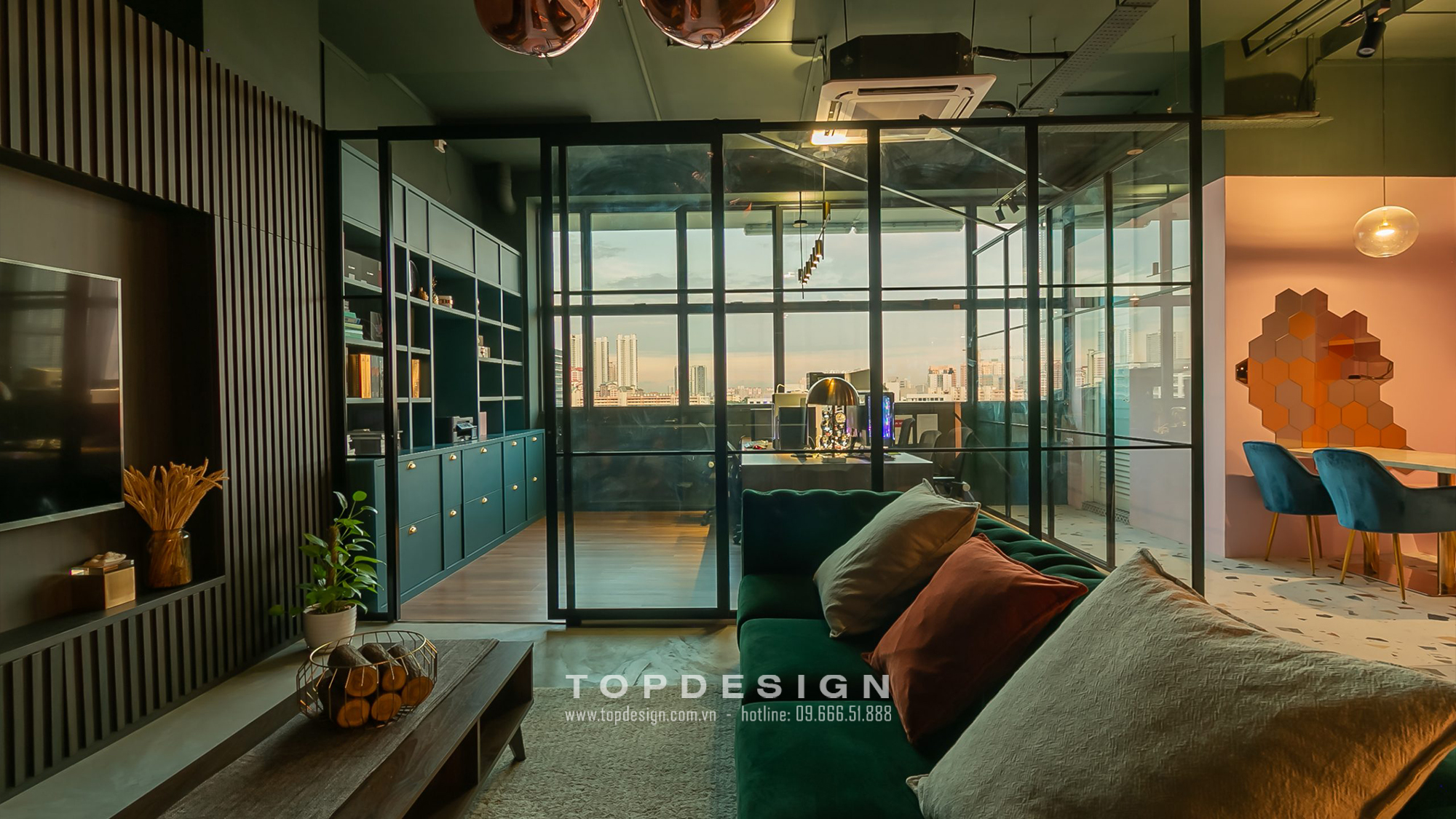 Thiết kế văn phòng đại diện _ TOPDESIGN