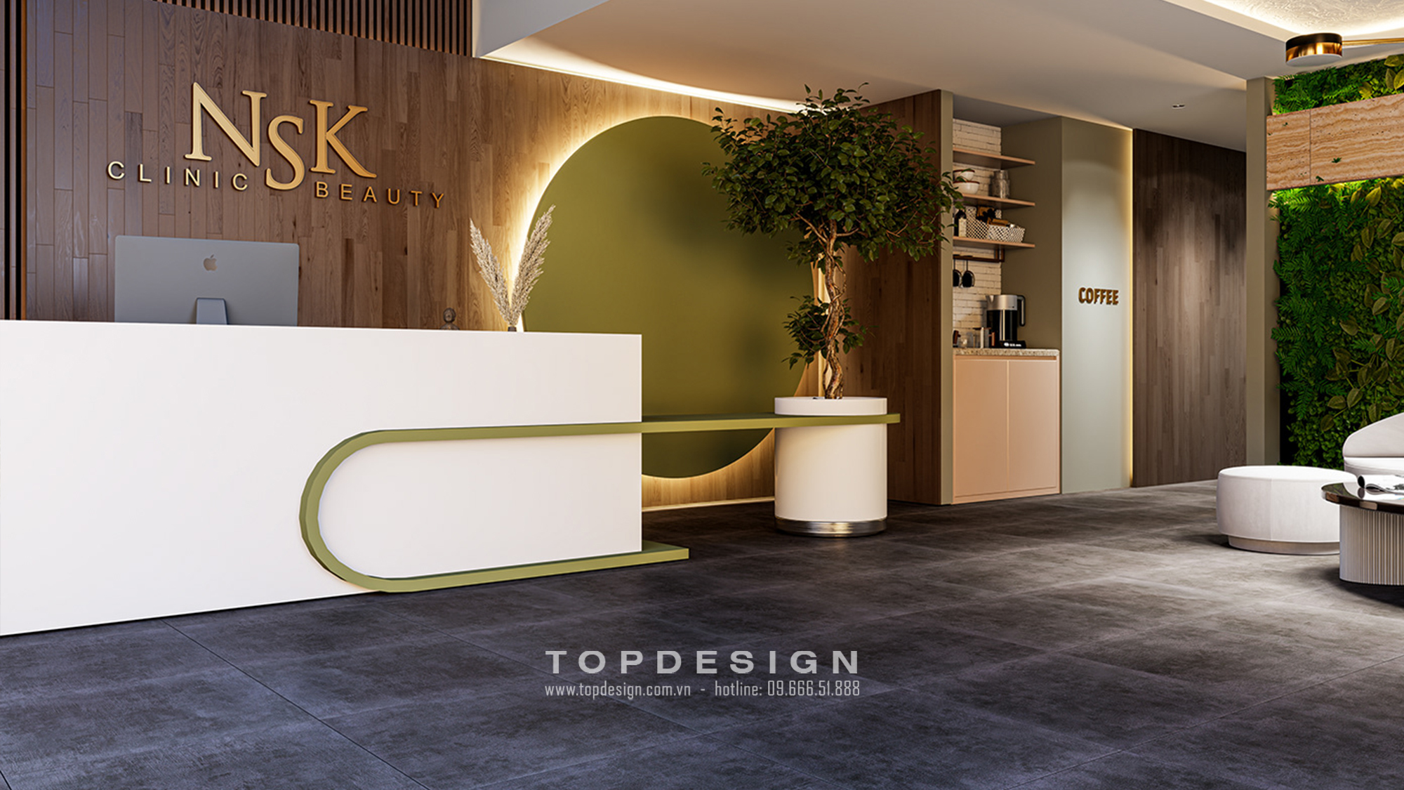 Thiết kế nội thất văn phòng công ty y tế - TOPDESIGN
