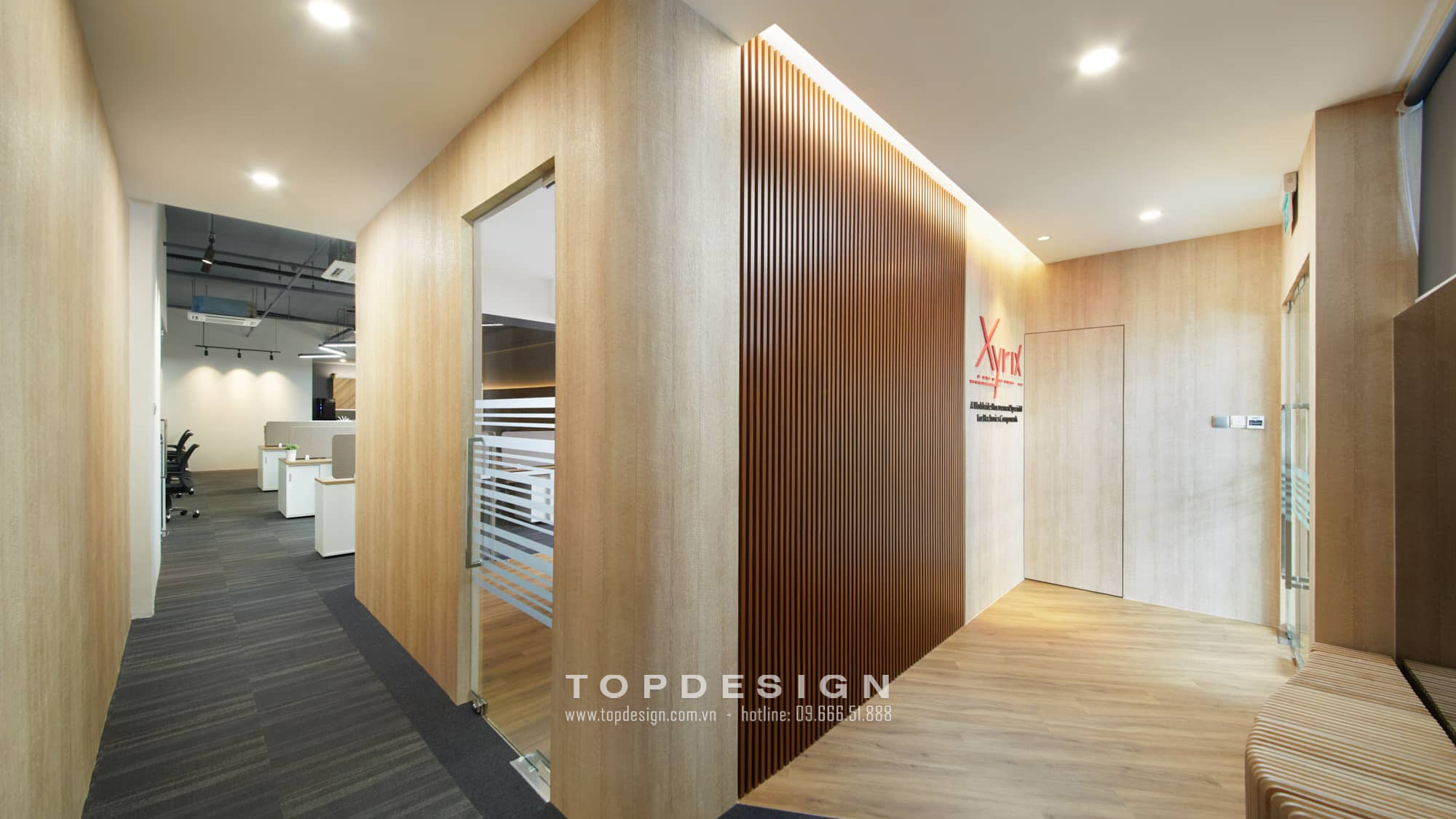 Thiết kế cải tạo nội thất văn phòng _ TOPDESIGN 2