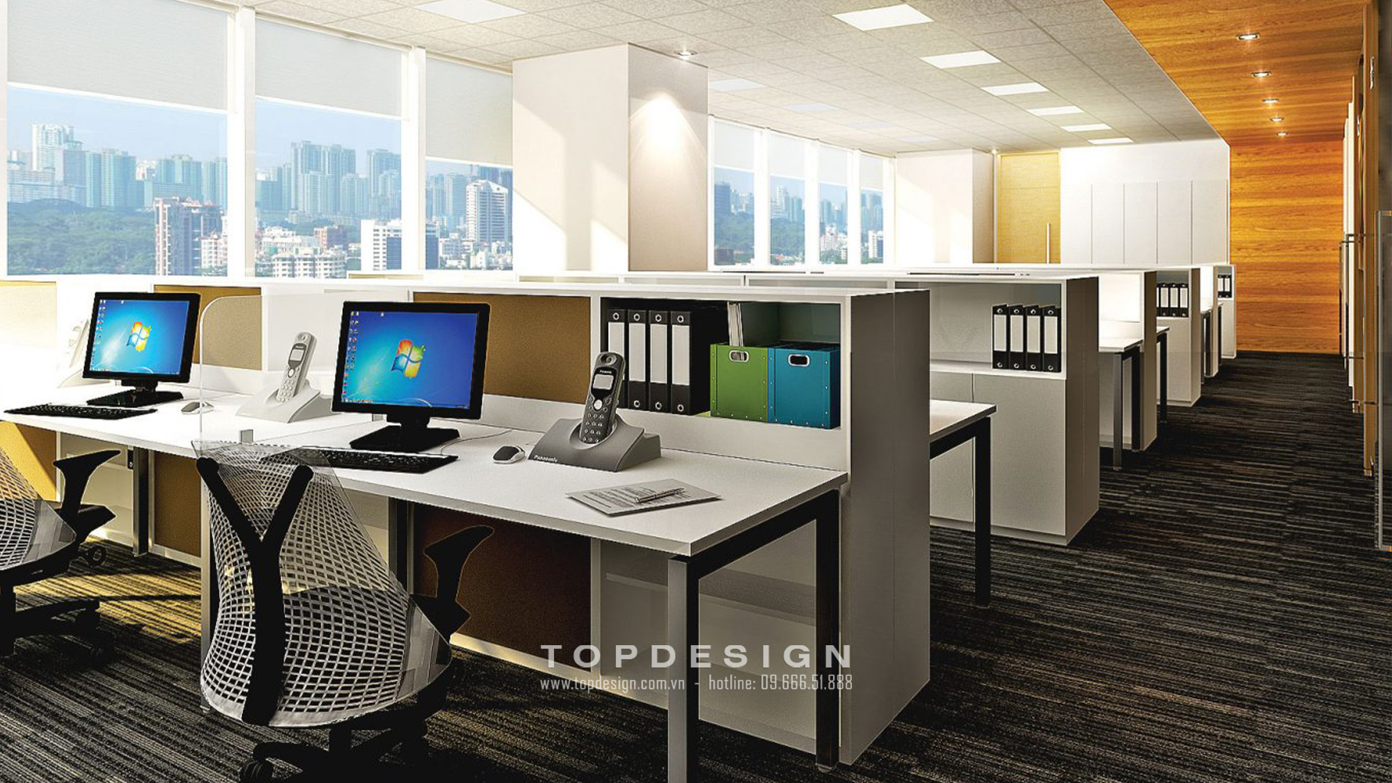 Thiết kế cải tạo nội thất văn phòng _ TOPDESIGN 3