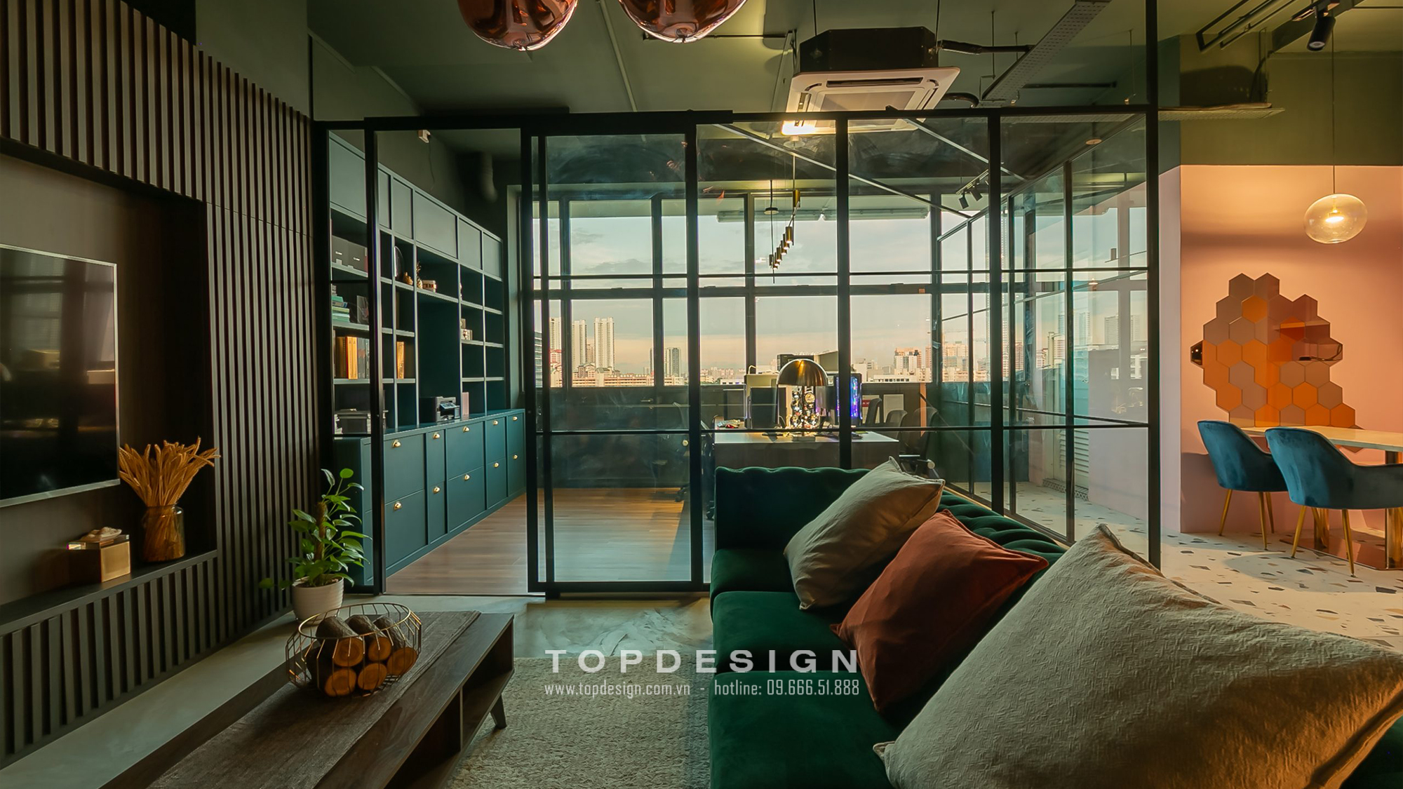 Thiết kế cải tạo nội thất văn phòng _ TOPDESIGN 6
