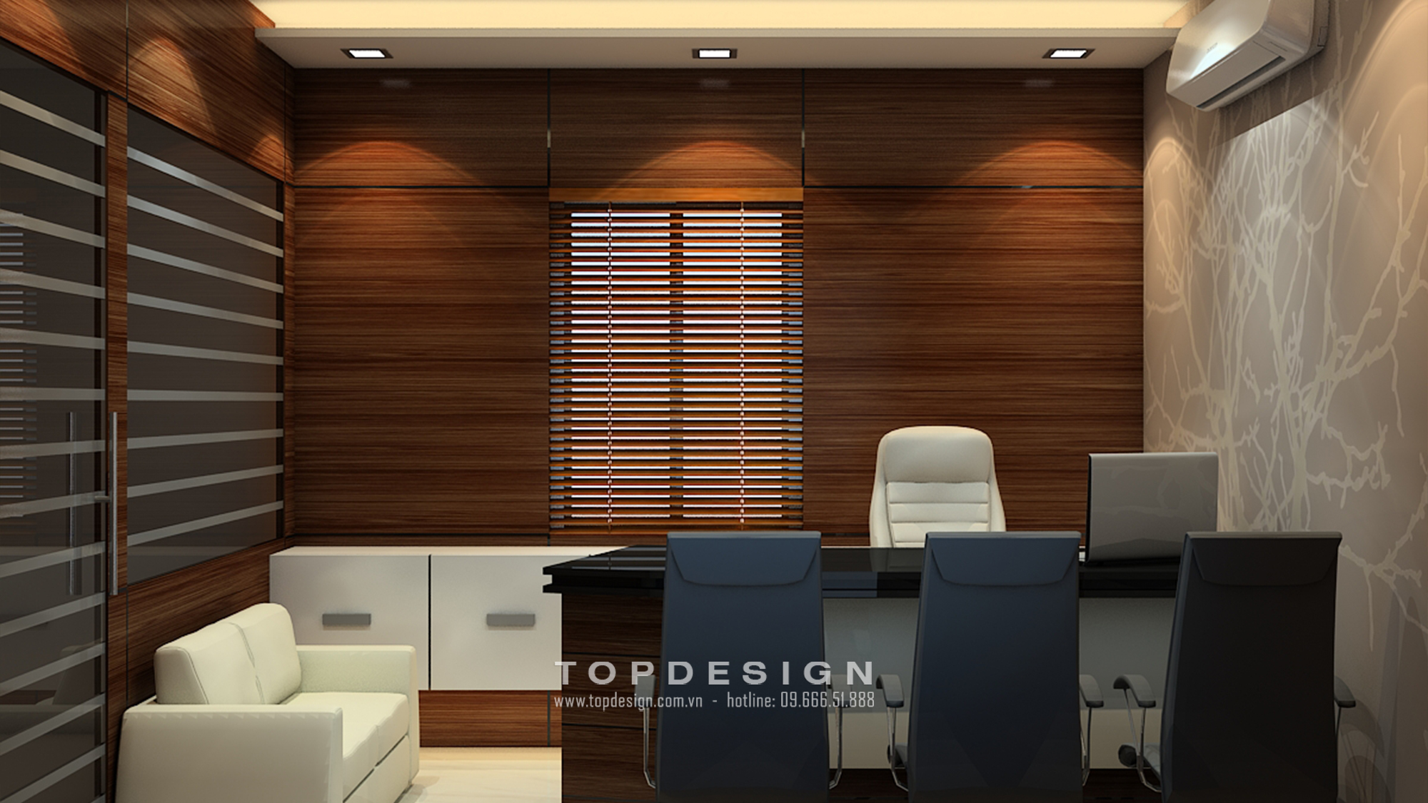 Thiết kế cải tạo nội thất văn phòng _ TOPDESIGN 7