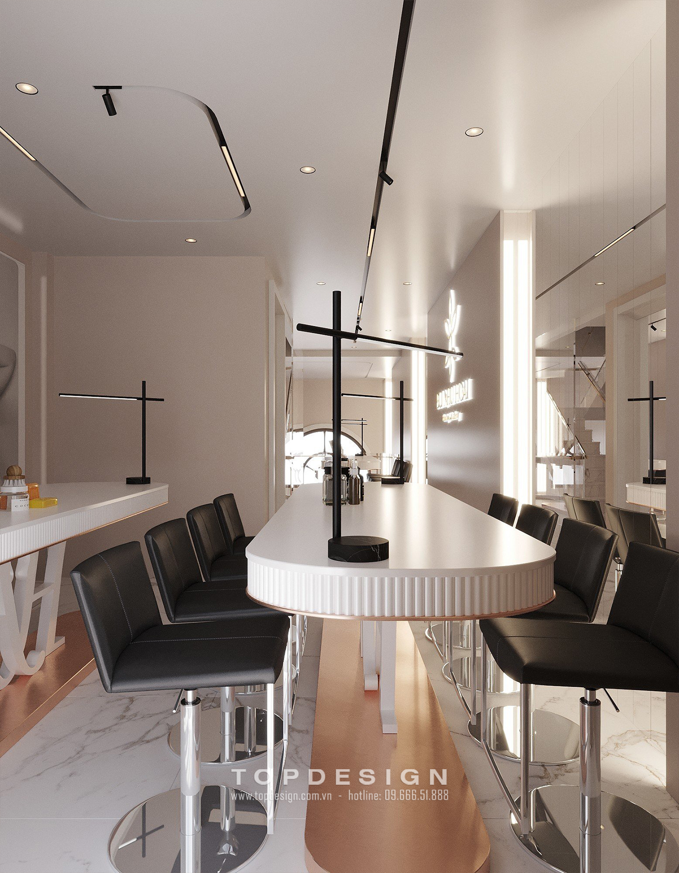 Thiết kế thi công nội thất spa kết hợp nhà ở _ TOPDESIGN 3