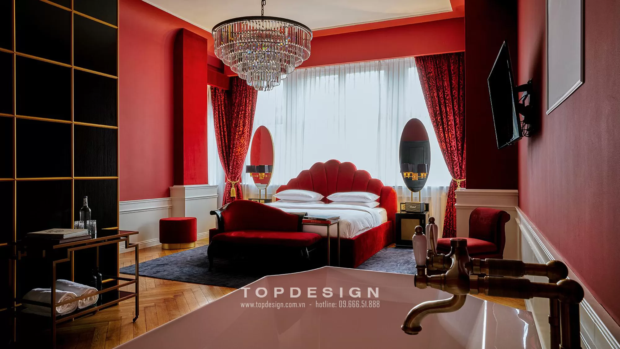 Thiết kế nội thất khách sạn - TOPDESIGN 