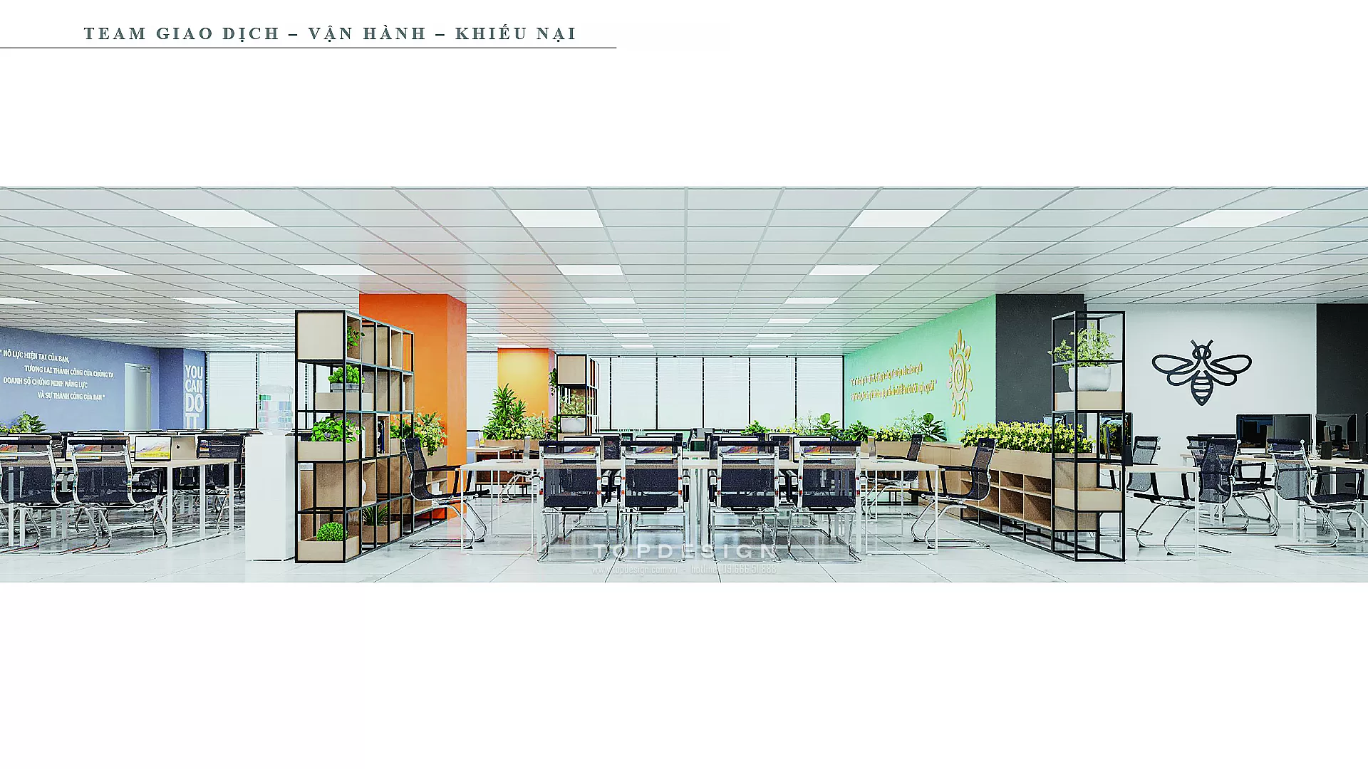 2. Xu hướng thiết kế nội thất văn phòng năm 2024 - Topdesign