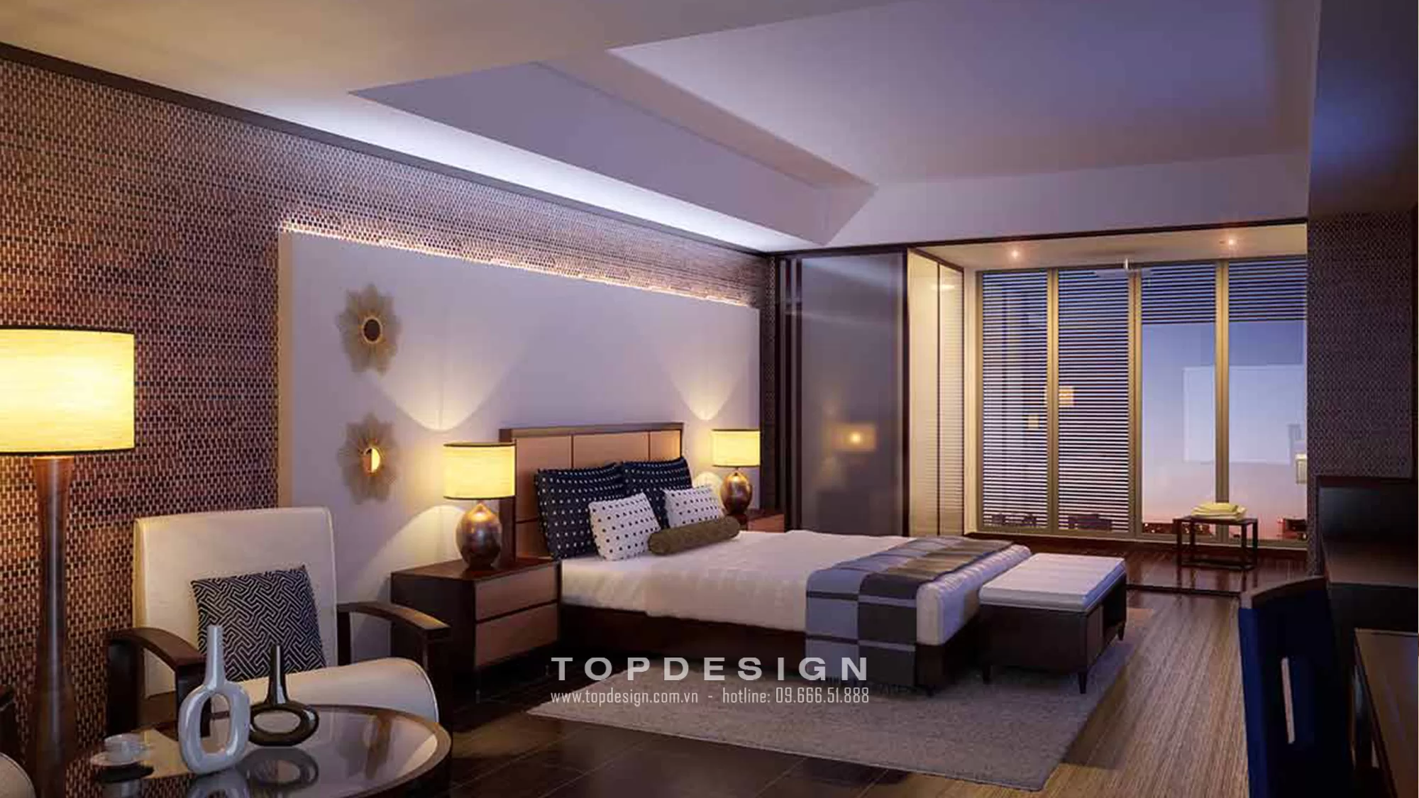 Thiết kế nội thất khách sạn - TOPDESIGN 