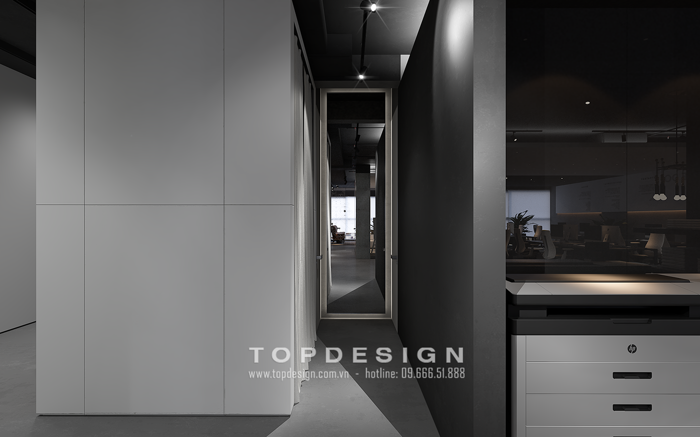 11. thiết kế nội thất văn phòng công ty Nhật Bản- TOPDESIGN