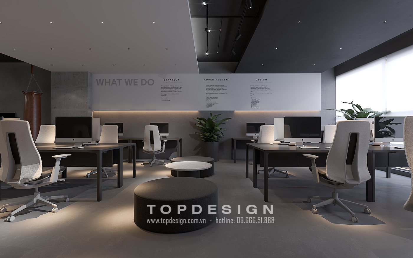 6. thiết kế nội thất văn phòng công ty Nhật Bản- TOPDESIGN
