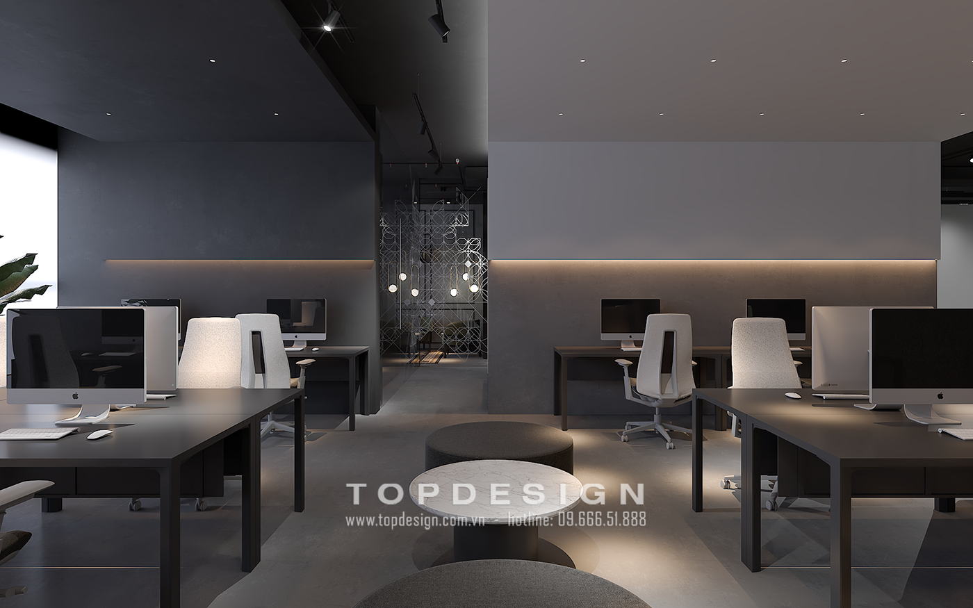 7. thiết kế nội thất văn phòng công ty Nhật Bản- TOPDESIGN