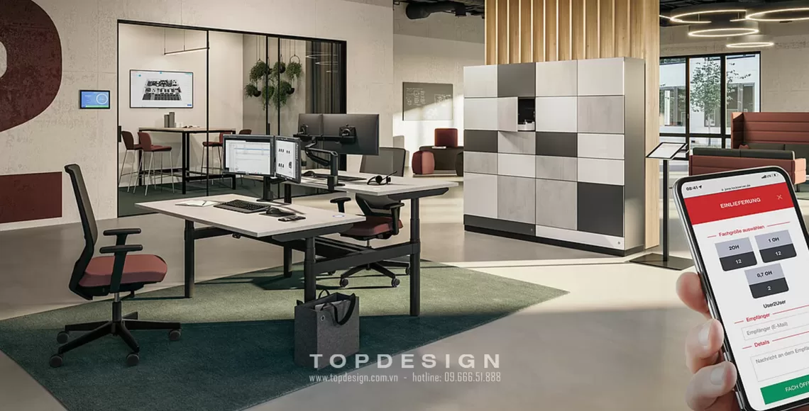 Thiết kế nội thất văn phòng vốn FDI _ TOPDESIGN