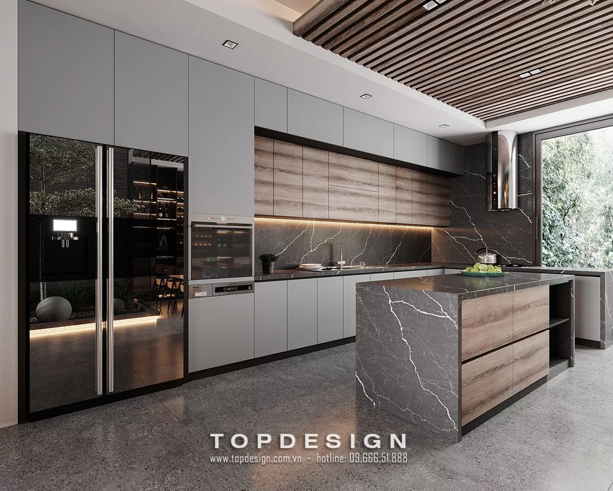 Thiết kế nội thất biệt thự phong cách Luxury - TOPDESIGN - t10