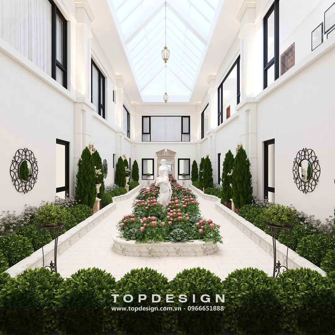 Mẫu thiết kế Villa nghỉ dưỡng đẹp hiện đại - TOPDESIGN - v4
