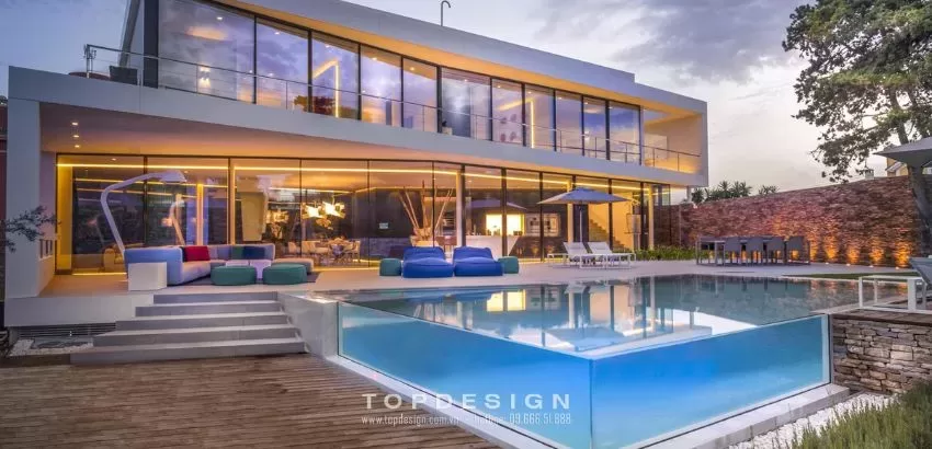 Thiết kế nội thất Villa hiện đại - TOPDESIGN