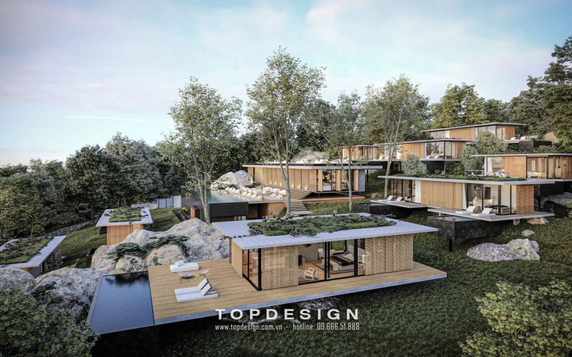thiết kế Resort nghỉ dưỡng - TOPDEDSIGN -N9