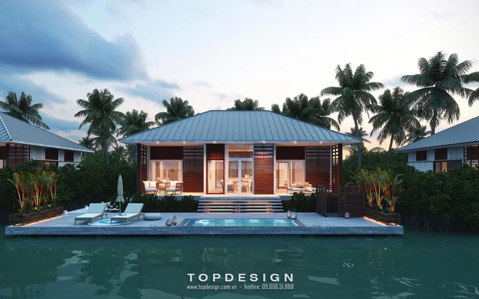 thiết kế Resort nghỉ dưỡng - TOPDEDSIGN -N16
